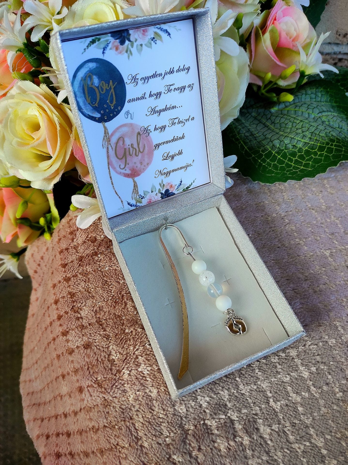 Bababejelentő nagymama ajándék